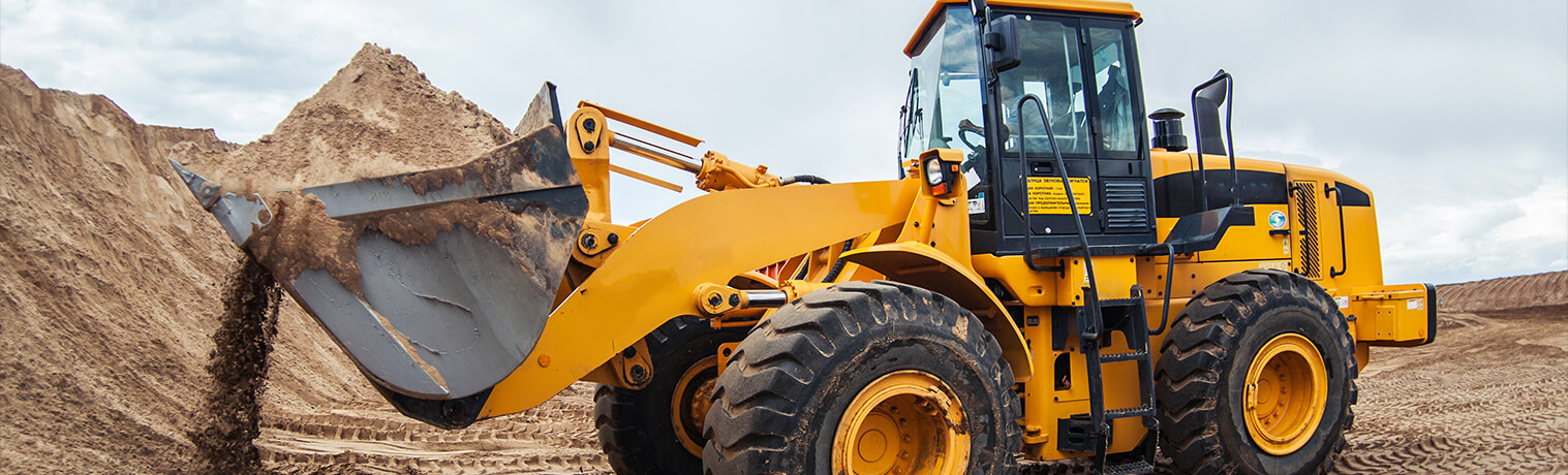 Yellow Wheel Loader